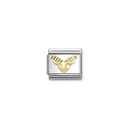 Composable Classic ZODIACO acero y oro 18k Diamantado capricornio