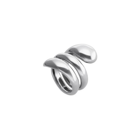 Anillo UNOde50 Espiral Baño Plata ANI0871MTL000