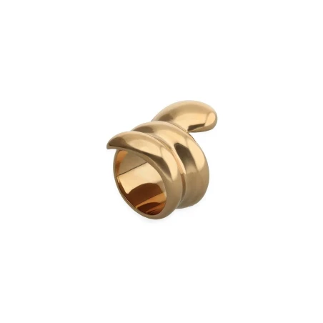 Anillo UNOde50 Espiral Baño Oro ANI0872ORO000