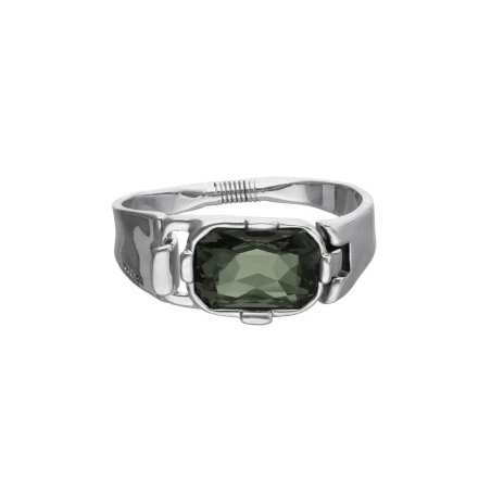 Pulsera UNOde50 Baño Plata y Cristal Verde PUL2650VRDMTL0M