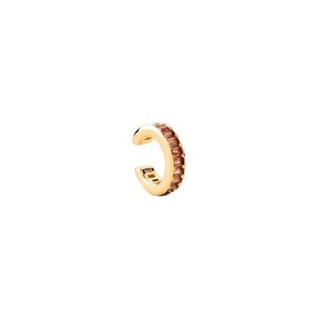 Earcuff Agatha Paris Lucky Baño Oro y Circonitas Burdeos 02380828-473-TU