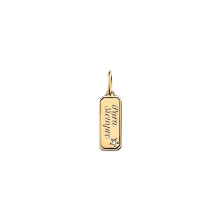 Colgante Agatha Paris Lucky "Para Siempre" Baño Oro 02880404-137-TU