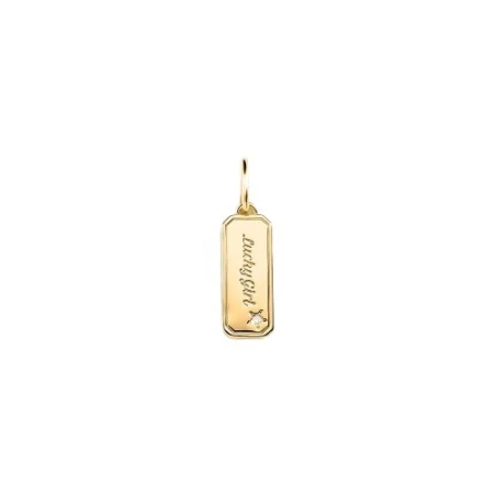 Colgante Agatha Paris Lucky "Lucky Girl" Baño Oro 02880403-137-TU