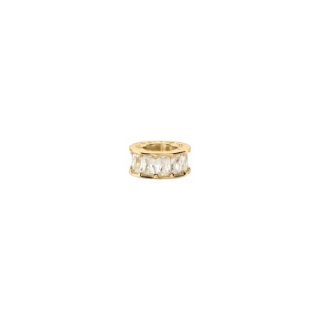 Colgante Agatha Paris Lucky Donut Baño Oro y Circonitas Blancas 02880400-137-TU
