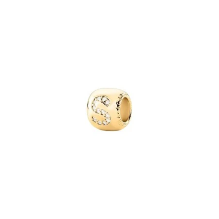 Colgante Agatha Paris Lucky Donut Baño Oro y Lera S Circonitas Blancas 02880423-137-TU