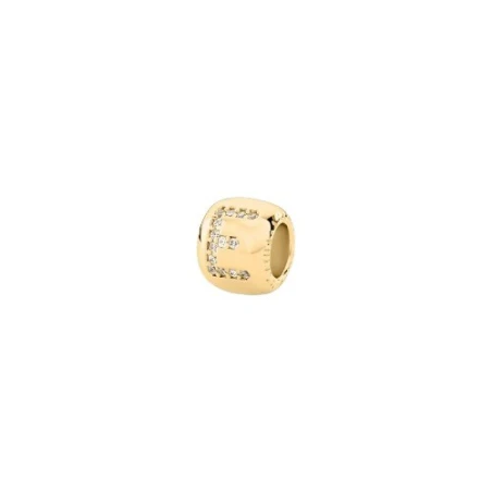 Colgante Agatha Paris Lucky Donut Baño Oro y Lera E Circonitas Blancas 02880409-137-TU