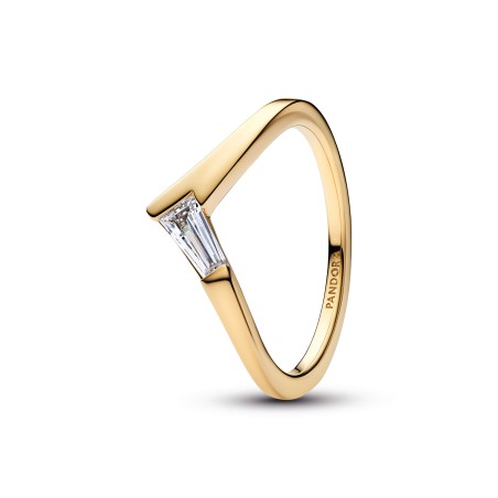 Anillo Pandora Tiara Baño Oro 165084C01