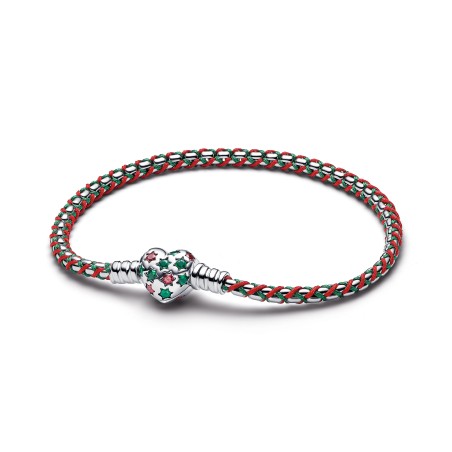 Pulsera Pandora Cordón Rojo y Verde 595068C01