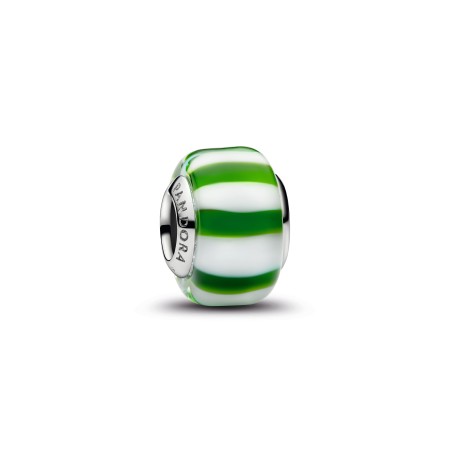 Charm Pandora Cristal Murano Menta Verde 735071C02