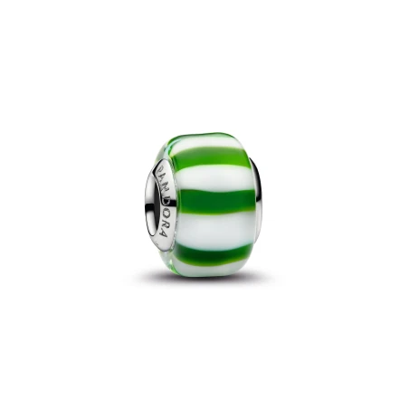 Charm Pandora Cristal Murano Menta Verde 735071C02