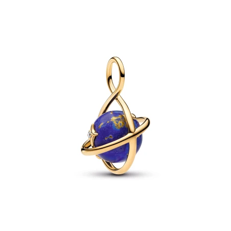 Charm Colgante Pandora Planeta Azul Celestial Giratorio 765032C01