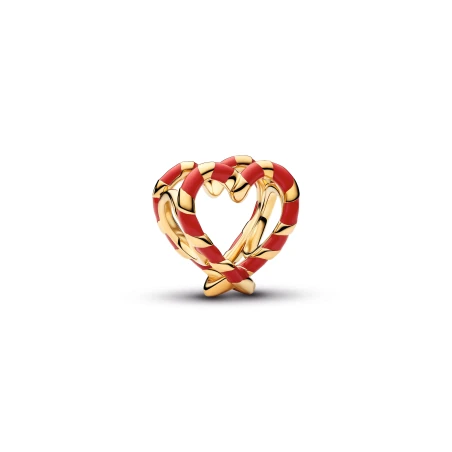 Charm Pandora Bastón de Caramelo Corazón en Filigrana 765063C01