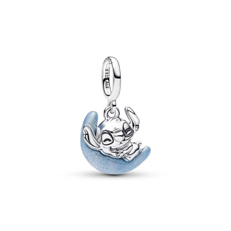 Charm Colgante Pandora Luna que Brilla en la Oscuridad de Stitch Disney 795022C01