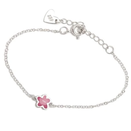 Pulsera Agatha Ruiz de la Prada Flor Aqua Rosa 325AQU
