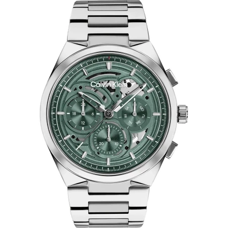Reloj Calvin Klein Distinguish Plateado Multifunción Hombre 25200572