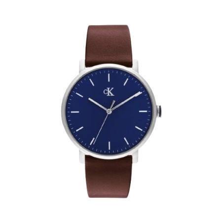 Reloj Calvin Klein Real Azul y Marrón Analógico Hombre 25200568
