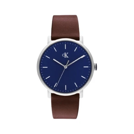 Reloj Calvin Klein Real Azul y Marrón Analógico Hombre 25200568