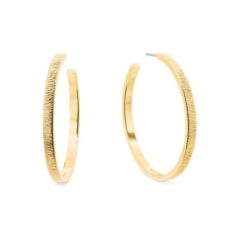 Pendientes Calvin Klein Aros Acero Dorado 35001011