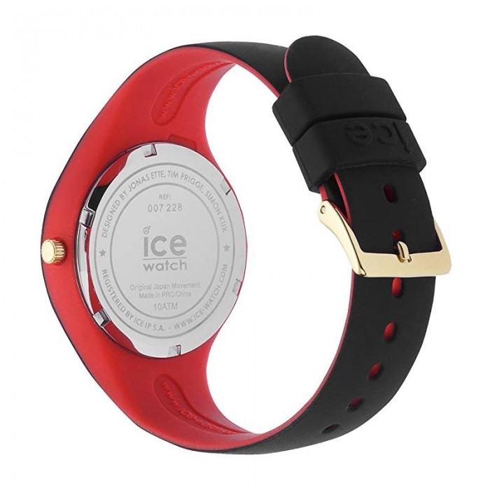 Reloj Ice Watch LouLou Mujer Negro, rojo y dorado IC007228