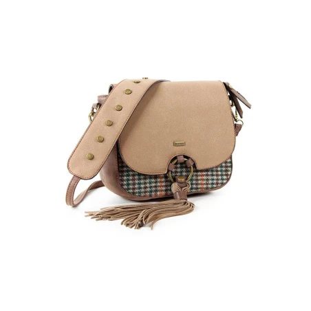 Bolso bandolera TANTREND estampado y crema. Pack Bolso 2-2. 04702818