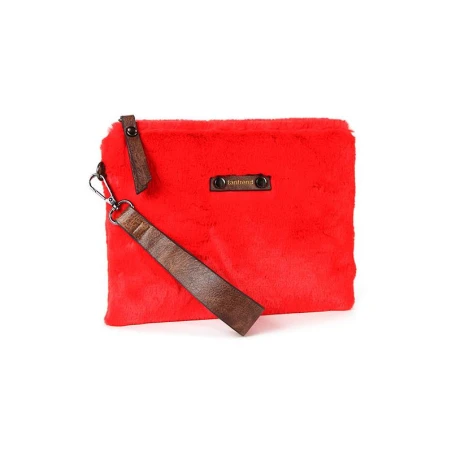 Bolso de mano TANTREND pelo sintético rojo. Pack Bolso 4-4. 04702833