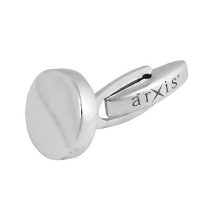 Gemelos ARXIS Plata Rodio Redondos