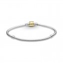 Pulsera Pandora Moments Cierre Barril Cadena de Serpiente 599347C00