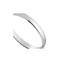 Alianza de boda oro blanco 2,5mm 5B253