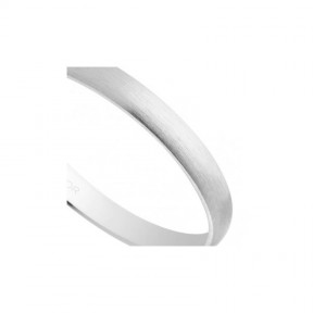 Alianza oro blanco satinada 2,5mm 5B253S 2