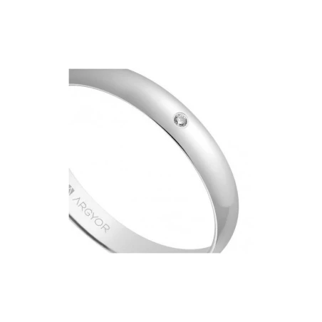 Alianza de boda oro blanco 5B302D