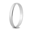 Alianza de boda oro blanco 5B302M