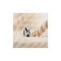 Alianza de boda oro blanco 5B302M