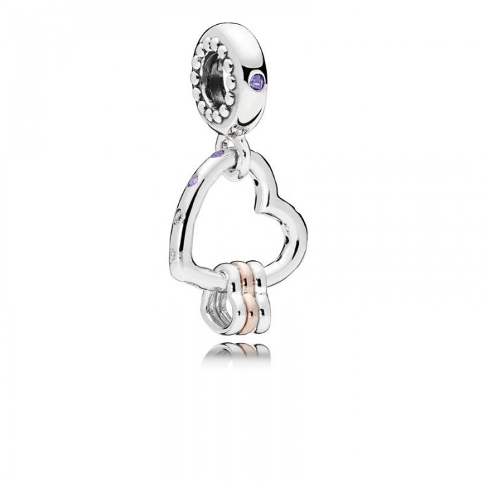 Charm colgante PANDORA Reflejos del Corazón. 787247NLCMX