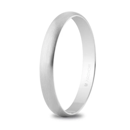 Alianza de boda oro blanco 5B305S