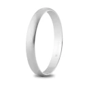 Alianza de boda oro blanco 5B305S