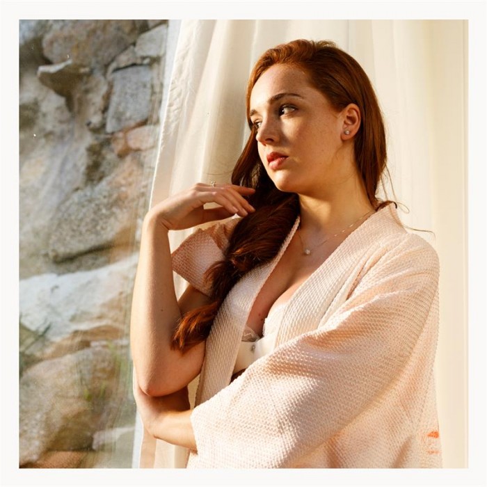 Anillo Oro Blanco Brill. 0.23 Q.