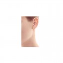Pendientes Le Carré Mujer Oro chapita rectangular GB024OA.00