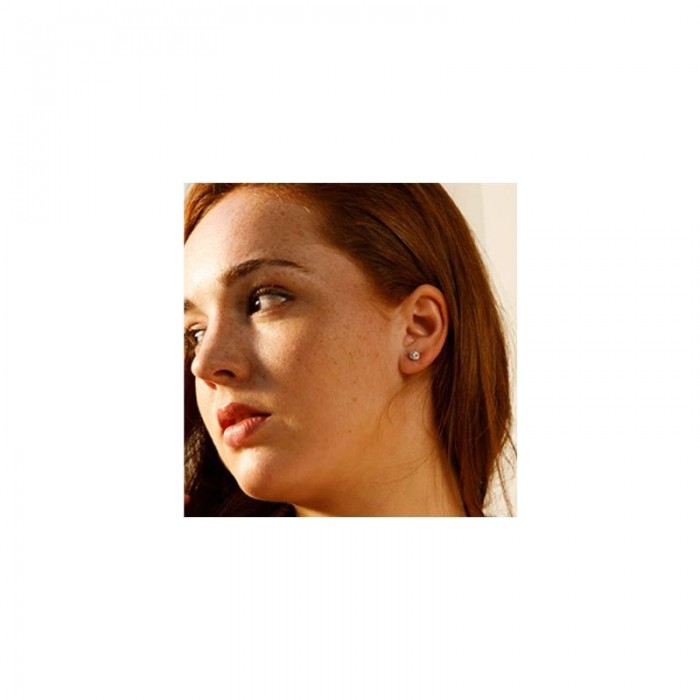 Pendientes Le Carré Mujer Oro Blanco y diamante 0,23 q. GB026OB.00