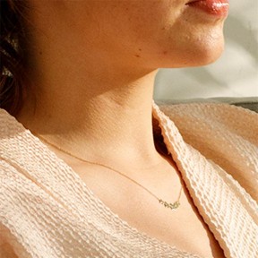 Gargantilla Le Carré Mujer 5 Estrellas Oro Amarillo GD023OA.00 2