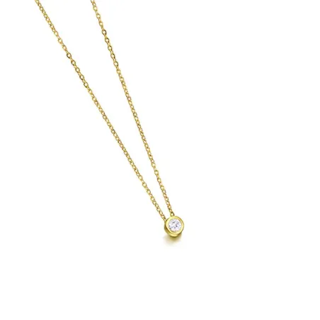 Gargantilla Le Carré Mujer Oro Amarillo con diamante GD024OA.00