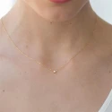 Gargantilla Le Carré Mujer Oro Amarillo con diamante GD024OA.00