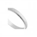 Alianza de boda oro blanco 5B306H