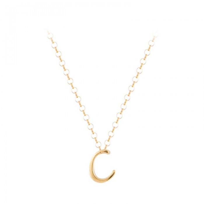 Collar ARXIS Inicial dorada C