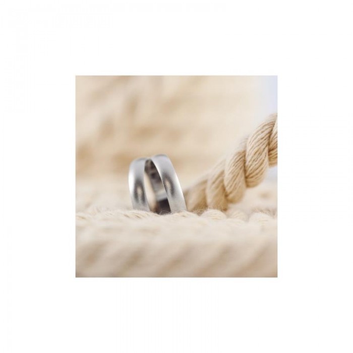 Alianza de boda oro blanco 5B306M