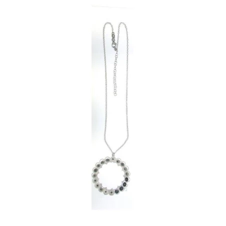 Gargantilla Aro lentejuelas Troquel Plata Cm 38+6 Ext