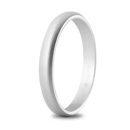 Alianza de boda oro blanco 5B306T