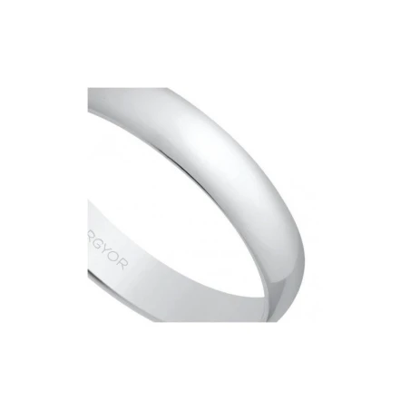 Alianza de boda oro blanco 5B353