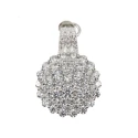 Colgante señora ARXIS de plata. Esfera con circonitas.cuajo piedras