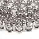 Colgante señora ARXIS de plata. Esfera con circonitas.cuajo piedras