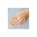 Alianza de boda oro blanco 5B353D